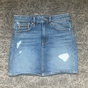 Calvin Klein denim skirt!